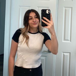 brandy melville crop top